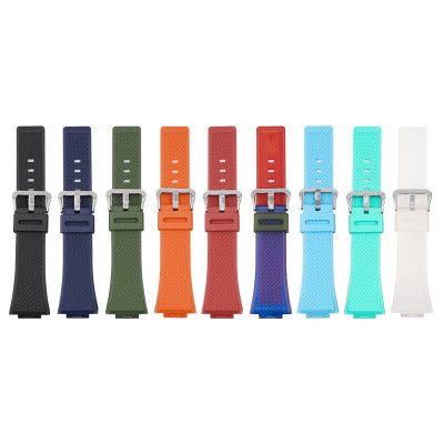 Ремінець для Casio G-Shock GA-100/110 Transl-Red-Blue SI