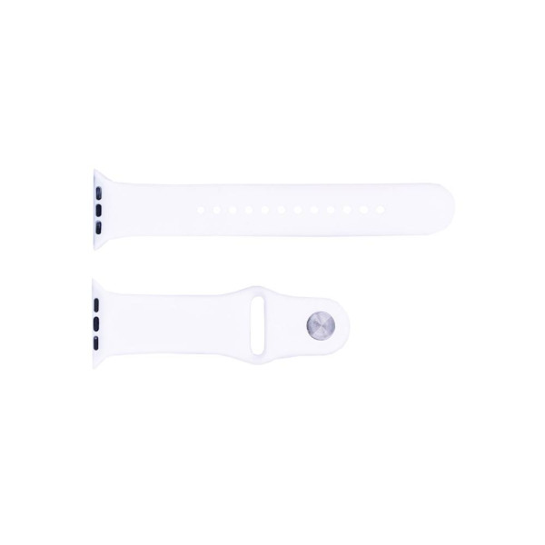 Силіконовий ремінець 42/44/45/49 mm White фото 1