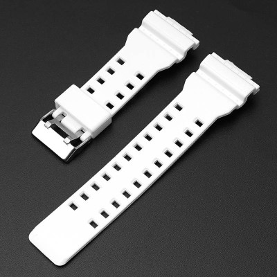 Ремінець для Casio G-Shock GA-100/110 White-Glossy SI