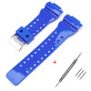 Ремешок для Casio G-Shock GA-100/110 Blue-Glossy SI фото 2