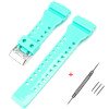 Ремінець для Casio G-Shock GA-100/110 Light Green-Glossy SI фото 3