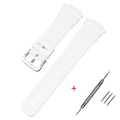 Ремешок для Casio G-Shock GA-2100/2110 White SI