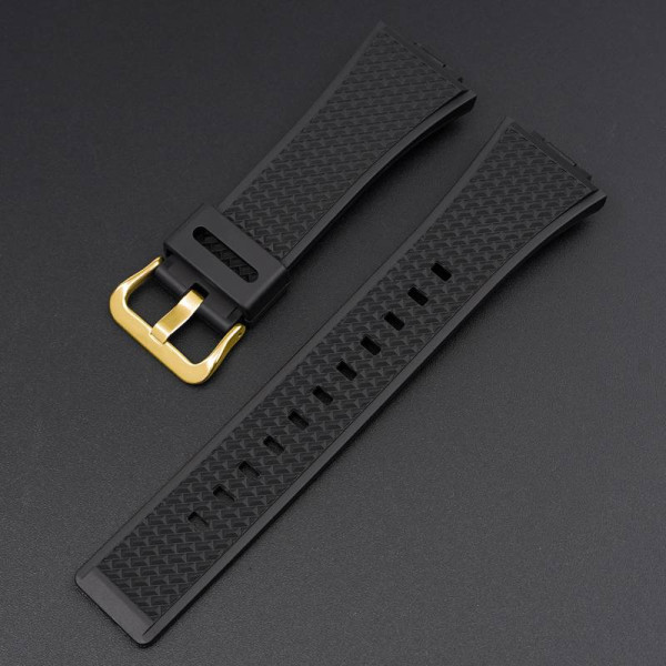Ремешок для Casio G-Shock GA-100/110 Black GD фото 3