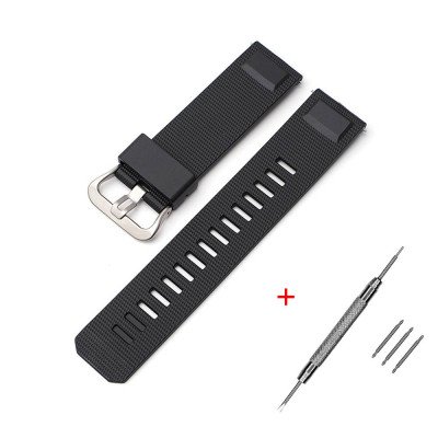 Ремешок для Casio Pro Trek PRW-6900Y Black SI