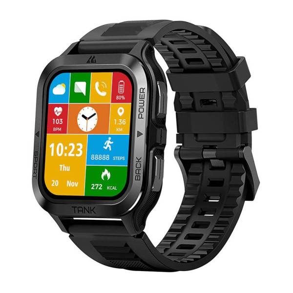 Спортивные Умные Часы Kospet Tank M2 Black + Спортивные Режимы, Водозащита, Звонки фото 1