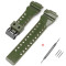Ремінець для Casio G-Shock GA-100/110/120 Army Green-Glossy BK