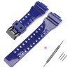 Ремінець для Casio G-Shock GA-100/110/120 Dark Blue-Glossy BK фото 2