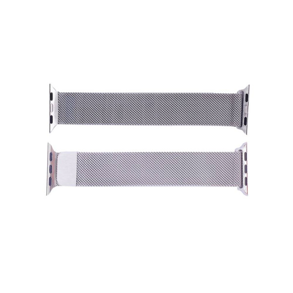 Міланський ремінець 38/40/41 mm Silver фото 1