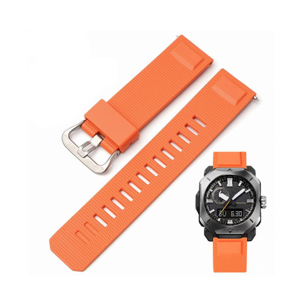 Ремінець для Casio Pro Trek PRW-6900Y Orange SI фото 3