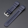 Ремешок для Casio G-Shock AW-282B/590/591/5230, AWG-M100/M101, G-7700/7710 Dark Blue Silver фото 3