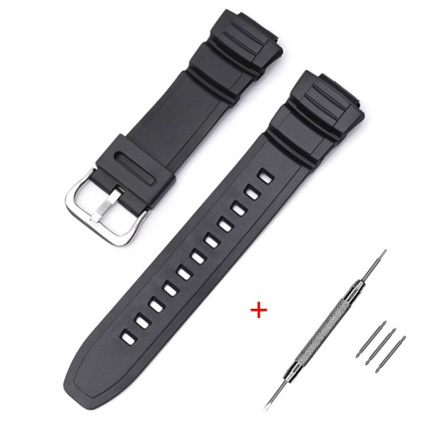 Ремешок для Casio AE-2100 Black SI фото 1