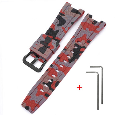 Ремешок для Casio G-Shock GST-W100G/W110/W130L/W300/W300G/S110/S100G/S300/S300G/S210B/B100/410G Cam