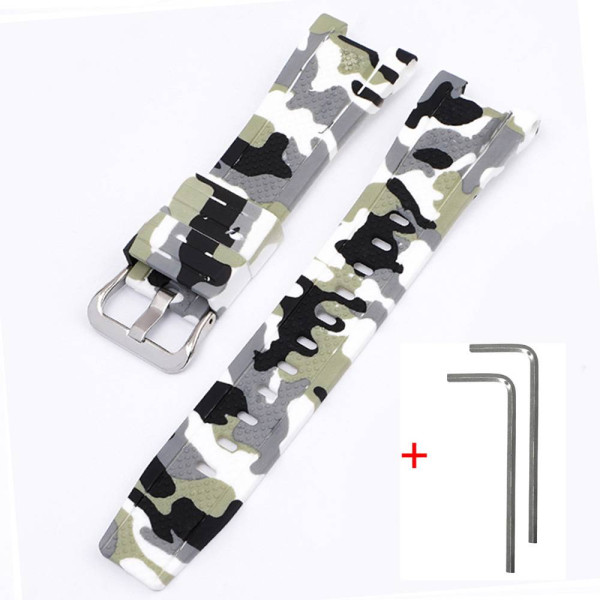 Ремешок для Casio G-Shock GST-W300 Camo White SI фото 1