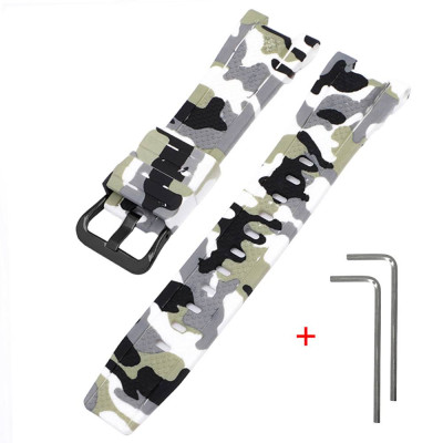 Ремешок для Casio G-Shock GST-W300 Camo White BK