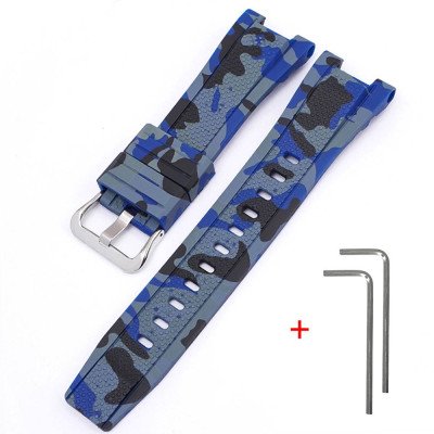 Ремешок для Casio G-Shock GST-W300 Camo Blue SI