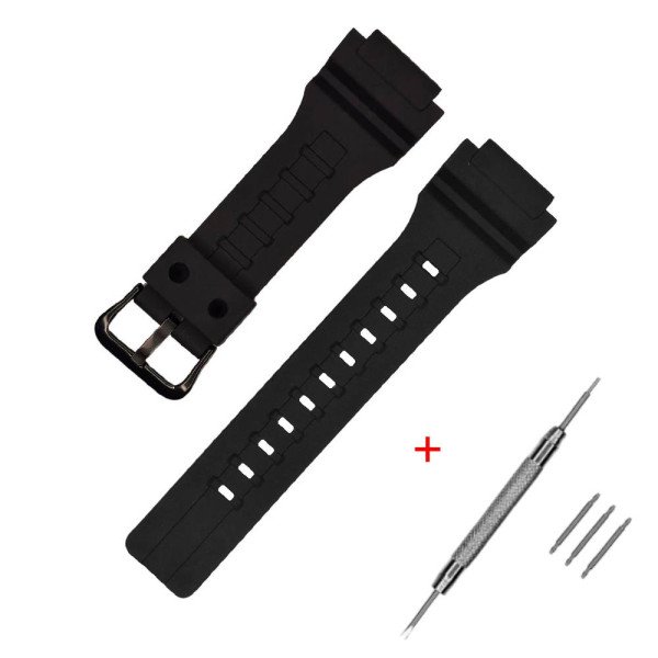 Ремешок для Casio AE-1400 Black BK фото 1