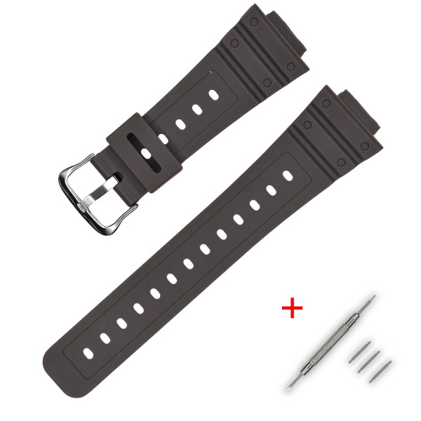 Ремешок + монтажные инструменты для Casio G-Shock DW-5600/5000/5030/5025/5700, GW-5000/6900, GLS-M56 фото 1