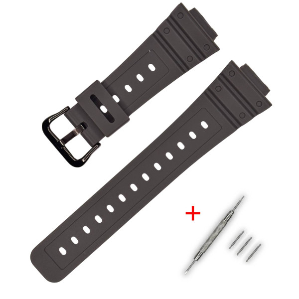 Ремінець для Casio G-Shock DW-5600 B Gray BK фото 1