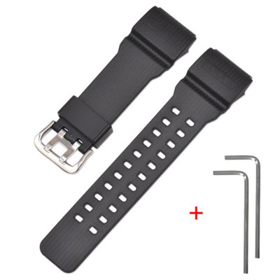 Ремешок для Casio G-Shock GG-1000/GWG-100/GSG-100 Black SI