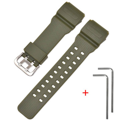 Ремінець для Casio G-Shock GG-1000/GWG-100/GSG-100 Army Green SI