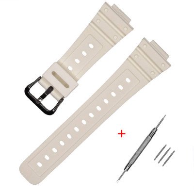 Ремешок для Casio G-Shock DW-5600 B White BK