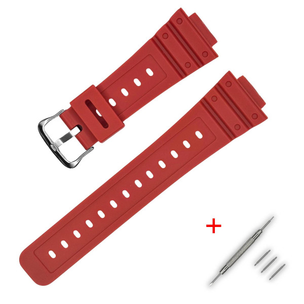 Ремешок для Casio G-Shock DW-5600 Red SI фото 1