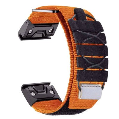 Ремешок для часов Nylon Pro for Garmin Orange 22 мм
