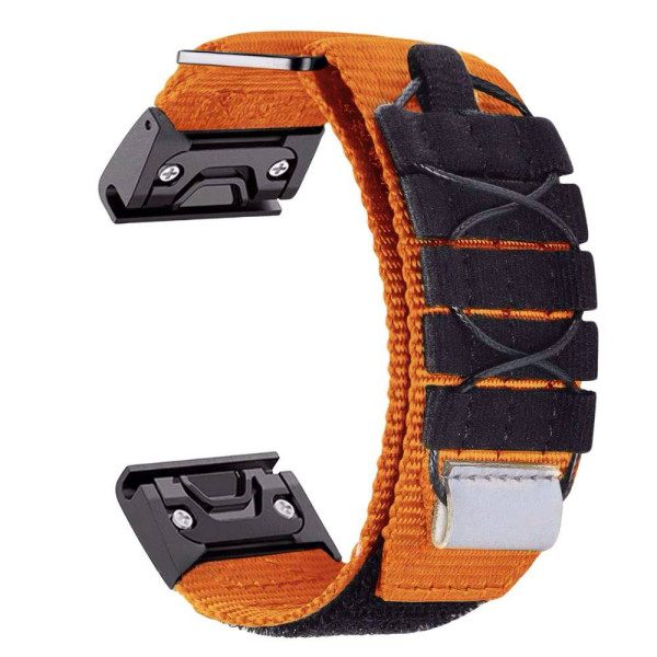 Ремінець для годинника Nylon Pro for Garmin Orange 22 мм фото 1