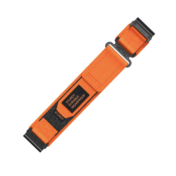 Ремешок для часов Nylon for Garmin Orange 26 мм фото 1