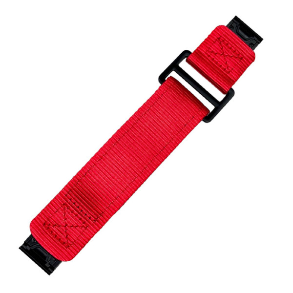 Ремінець для годинника Nylon Pro for Garmin Red 22 мм фото 3