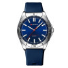 Чоловічий годинник Curren 8449 Silver-Blue фото 2