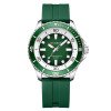 Мужские часы Curren 8448 Silver-Green фото 2