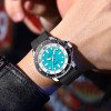 Чоловічий годинник Curren 8448 Silver-Blue-Black фото 4