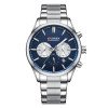 Чоловічий годинник Curren 8446 Silver-Blue фото 2