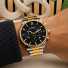 Мужские часы Curren 8446 Silver-Gold-Black фото 3