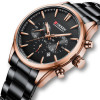 Мужские часы Curren 8446 Rose Gold-Black фото 3