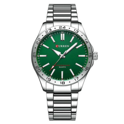 Curren 8452 Silver-Green
