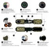 Ремешок паракордовый многофункциональныйCamo Green New фото 3