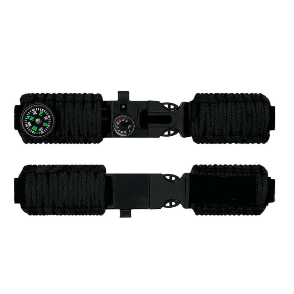 Ремешок паракордовый многофункциональныйBlack New фото 1