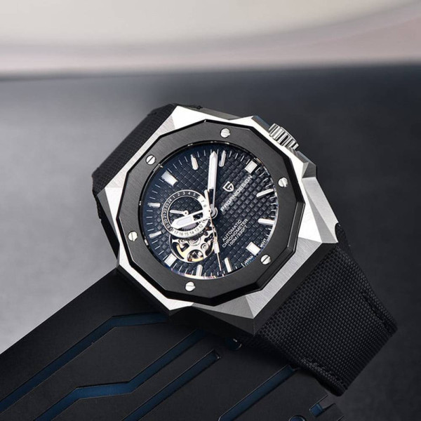 Мужские часы Pagani Design PD-YN010 Silver-Black фото 4