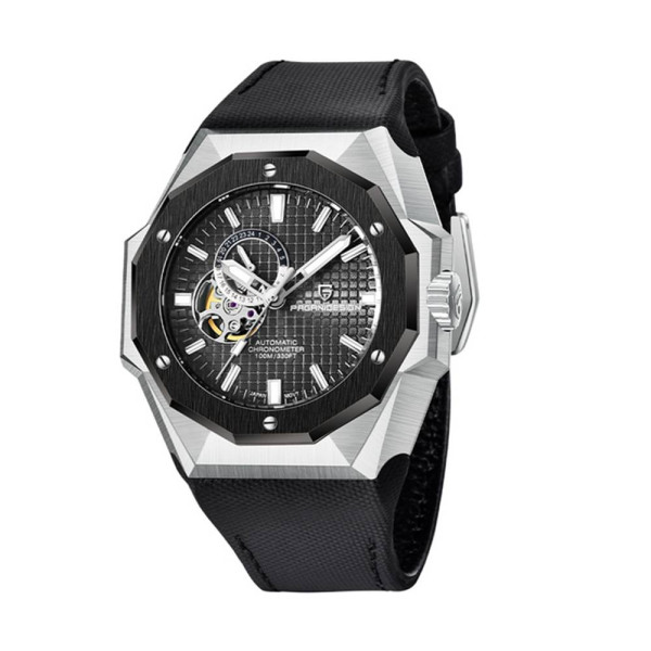 Чоловічий годинник Pagani Design PD-YS010 Silver-Black-Black фото 1