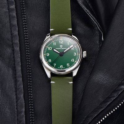 Pagani Design PD-1765 Silver-Green-Green