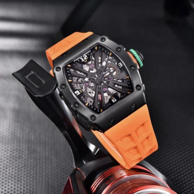 Мужские часы Pagani Design PD-1738 Black-Orange