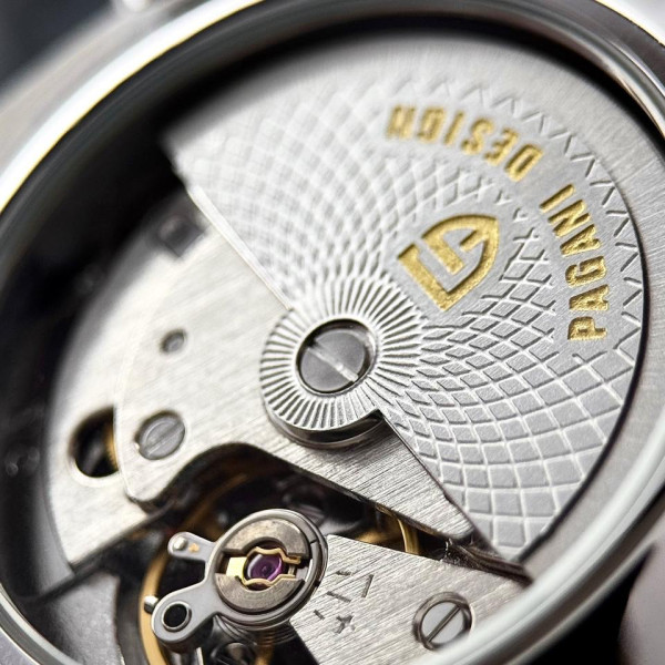 Мужские часы Pagani Design PD-1752 Silver-Green фото 10