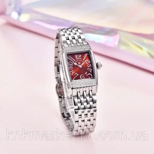 Жіночий годинник Pagani Design PD-1737 Silver-Red фото 5