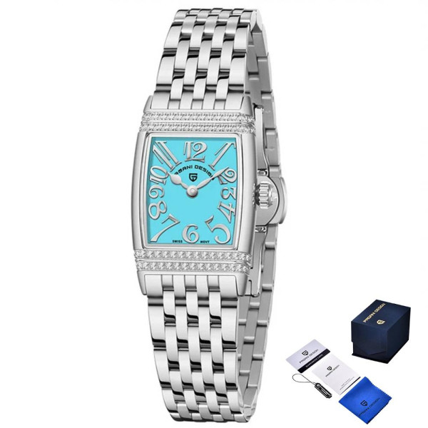 Женские часы Pagani Design PD-1737 Silver-Blue фото 1