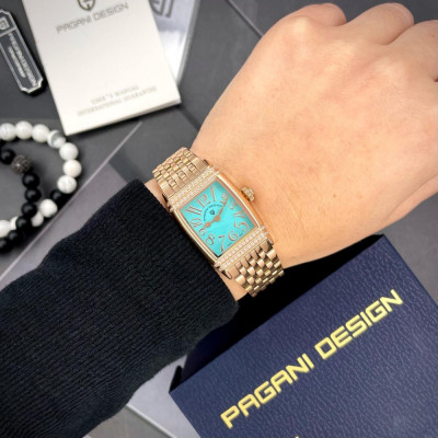 Pagani Design PD-1737 RoseGold-Blue