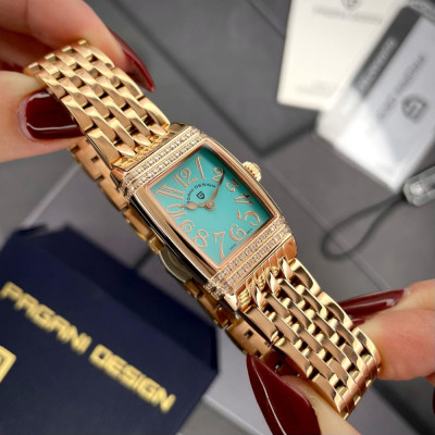 Pagani Design PD-1737 RoseGold-Blue