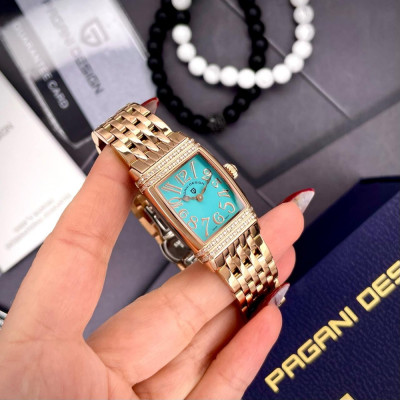 Pagani Design PD-1737 RoseGold-Blue