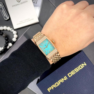 Pagani Design PD-1737 RoseGold-Blue